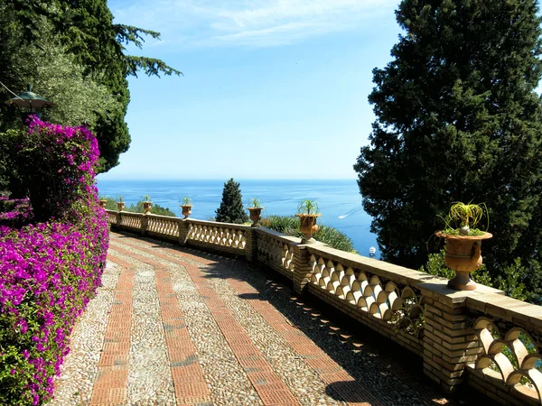 Vista panoramica di Taormina — Foto Stock