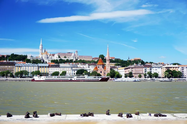Vista Buda lato Budapest — Foto Stock