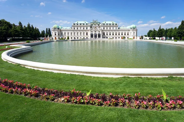 Schloss Belvedere — Zdjęcie stockowe