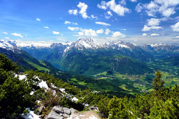 Watzmann jezero, Bavorsko — Stock fotografie