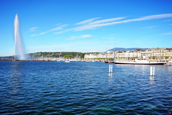 Leman Lake in Genf — Stockfoto