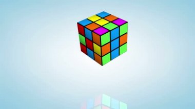 Rubik küp animasyon