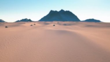 Hareket halindeki yabancı bir gezegenin 3D animasyonu