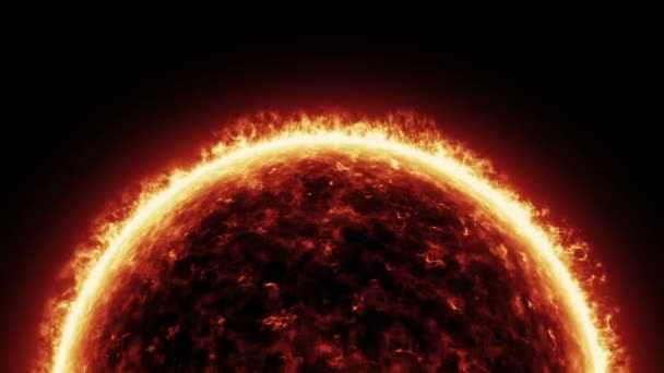 Animazione dell'atmosfera solare — Video Stock