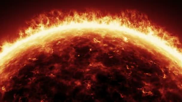 Sun Atmosphere animation — Stock Video