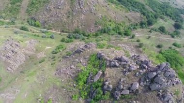 hercynian orogenic kemer havadan görünümü