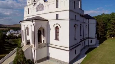 Manastır havadan görünümü