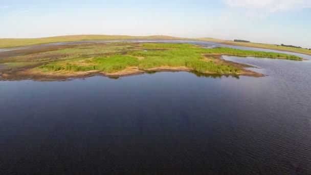 Nationalparken Danube deltan — Stockvideo