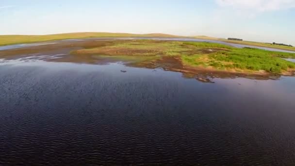 Parque nacional del delta del Danubio — Vídeos de Stock