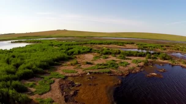 Parco nazionale del delta del Danubio — Video Stock