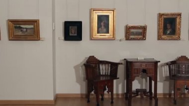 Sanat Müzesi. dolly vurdu.