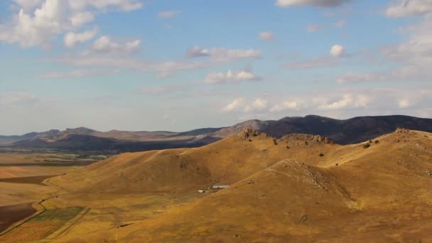 Cume temporal da montanha — Vídeo de Stock