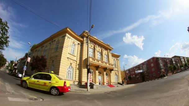 Old building in Dobrogea,Romania — Stock Video
