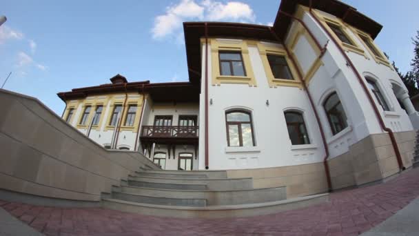 Construção e uso doméstico em Dobrogea, Roménia — Vídeo de Stock