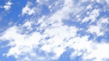 Uçuş bulutlar animasyon yoluyla