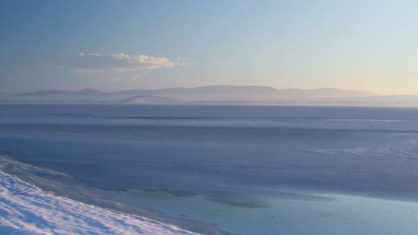 Donmuş Göl — Stok video