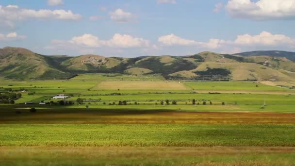 Valle de la montaña lapso de tiempo — Vídeo de stock