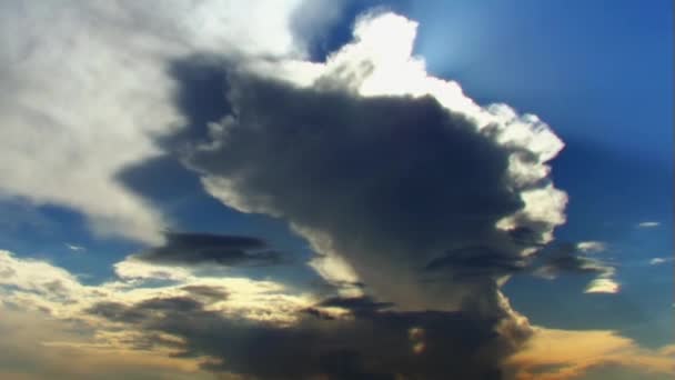 Bulutlar Zaman Ayarı — Stok video