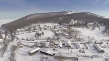 Manastır havadan görünümü