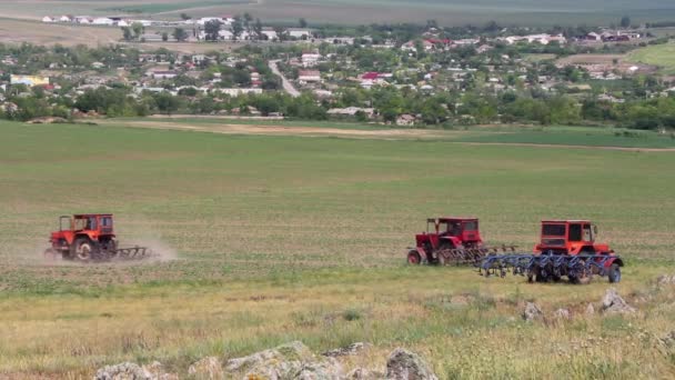 Робочих землю — стокове відео