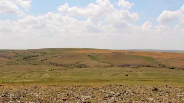 Rocky plateau timelapse — Stock Video