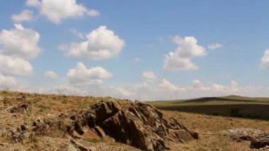 Kayalıkbir platonun timelapse