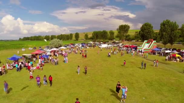 Linden tree festival — Stock Video