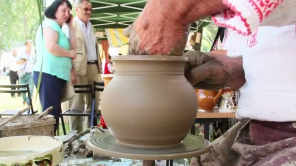 Feira de artesãos — Vídeo de Stock