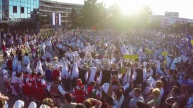 dostluk dans havadan görünümü