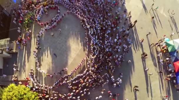 Amitié danse vue aérienne — Video