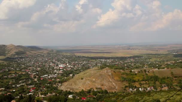 Balkanlar'da, zaman atlamalı küçük köy — Stok video