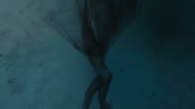 Gölgelerde keşfe çıkan kötü bir yaratığın 3 boyutlu animasyonu. Parçacıklardan oluşmuş.