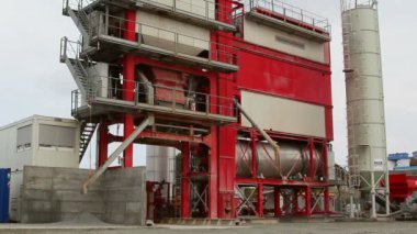 Güçlü asfalt tesisi işletim karıştırma