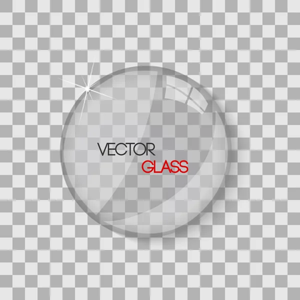 Glas sfär illustration — Stock vektor