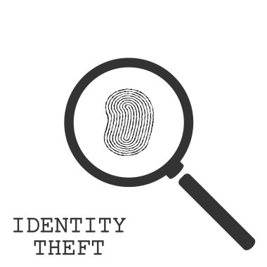 Kimlik hırsızlığı simge tasarlamak