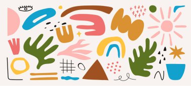 Soyut broşür şablon tasarımı. Broşür, poster, sunum ve kitap için şablon