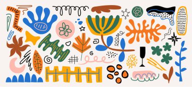 Soyut broşür şablon tasarımı. Broşür, poster, sunum ve kitap için şablon