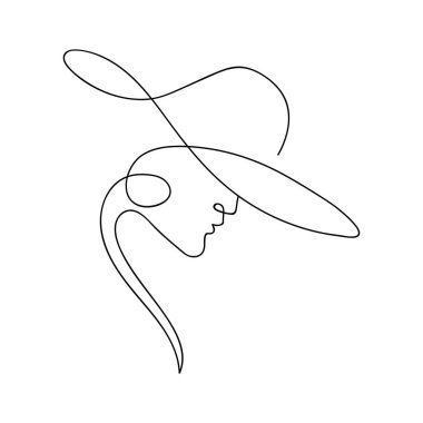 Kozmetik, tişört ve moda için minimalist, oldukça seksi, soyut kadın vücut çizimleri. Bayan portresi konsepti. Moda bir çizgi tasarım vektörü grafik çizimi