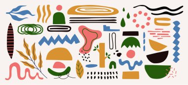 Soyut broşür şablon tasarımı. Broşür, poster, sunum ve kitap için şablon