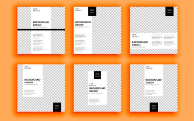 Satış afişleri şablonları tasarımı. Vektör illüstrasyonu.