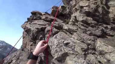 Kaya tırmanışı eğitimi ve ortak sigortası.