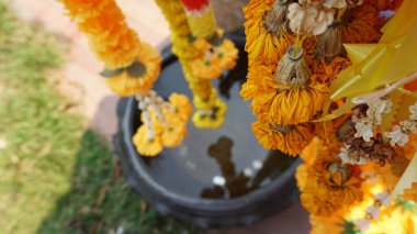 Tayland 'ın Koh Chang adasındaki Çin tapınağı..