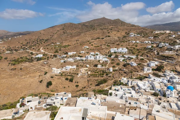 Chora Ios Island Grekland September 2020 Utsikt Över Den Traditionella — Stockfoto