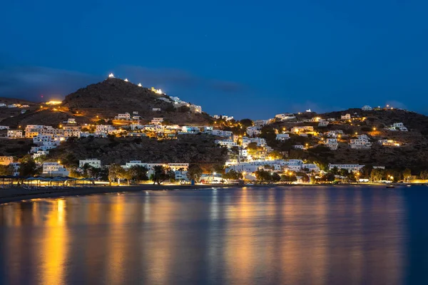 Chora Ios Island Řecko Září 2020 Pohled Chora Staré Město — Stock fotografie