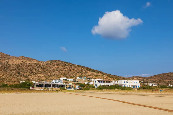 Isola Ios Grecia Settembre 2020 Veduta Della Famosa Spiaggia Manganari — Foto Stock