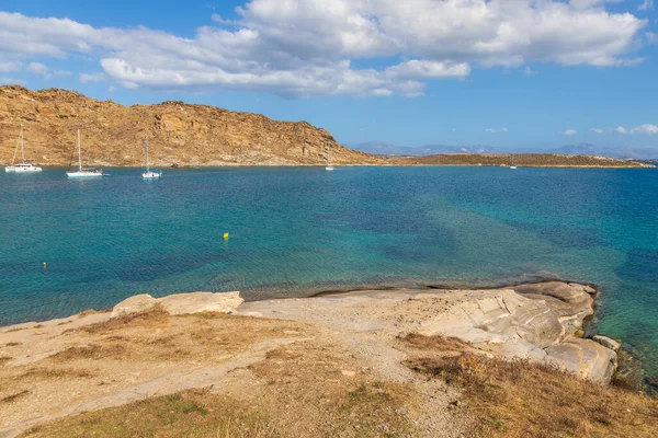 Veduta Della Costa Rocciosa Monasteri Beach Una Delle Spiagge Più — Foto Stock