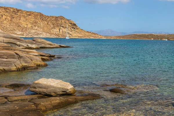 Veduta Della Costa Rocciosa Monasteri Beach Una Delle Spiagge Più — Foto Stock