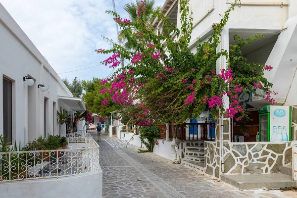 Île Antiparos Grèce Septembre 2020 Architecture Traditionnelle Grecque Blanche Dans — Photo