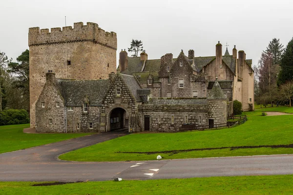Drum Castle Scotland February 2016 Drum Castle Grounds Aberdeenshire Scotland — 스톡 사진