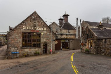 Glen Garioch içki imalathanesi, - 06 Şubat 2016: Glen Garioch imalathanesi, İskoçya 'nın en eski viski imalathanelerinden biri,.